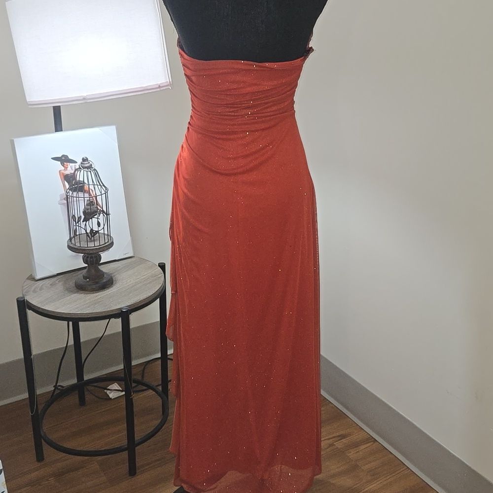 Betsey & Adam Maxi Sparkle Gown - Picture 5 of 9